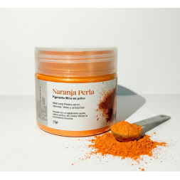 Polvo Mica Naranja Perla 25gr