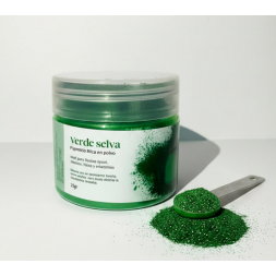 Polvo Mica Verde Selva 25gr