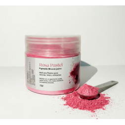 Polvo Mica Rosa Pastel 25gr